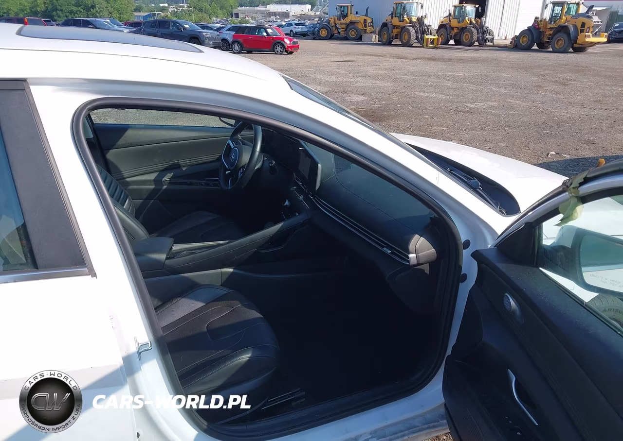 2023 Hyundai Elantra Hybrid Limited VIN:KMHLN4AJ3PU077604 - 5