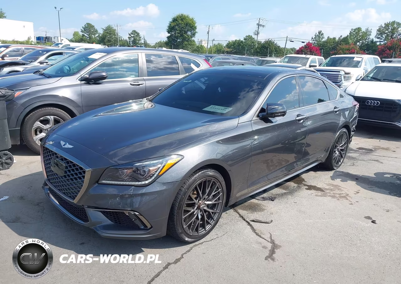 2019 Genesis G80 3.3T Sport VIN:KMTFN4JBXKU306798 - 2