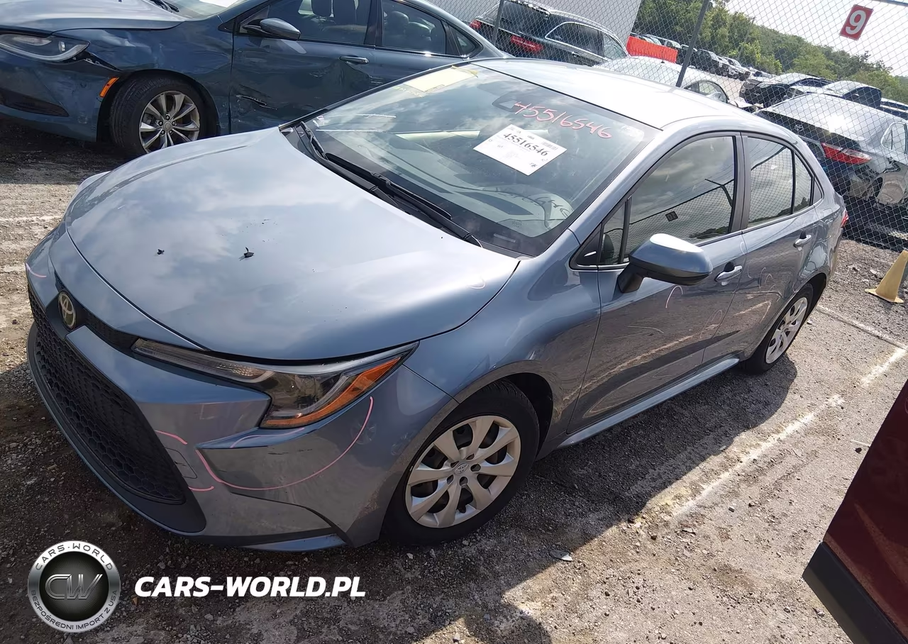 2021 Toyota Corolla Le VIN:JTDEPMAE8MJ159318 - 2