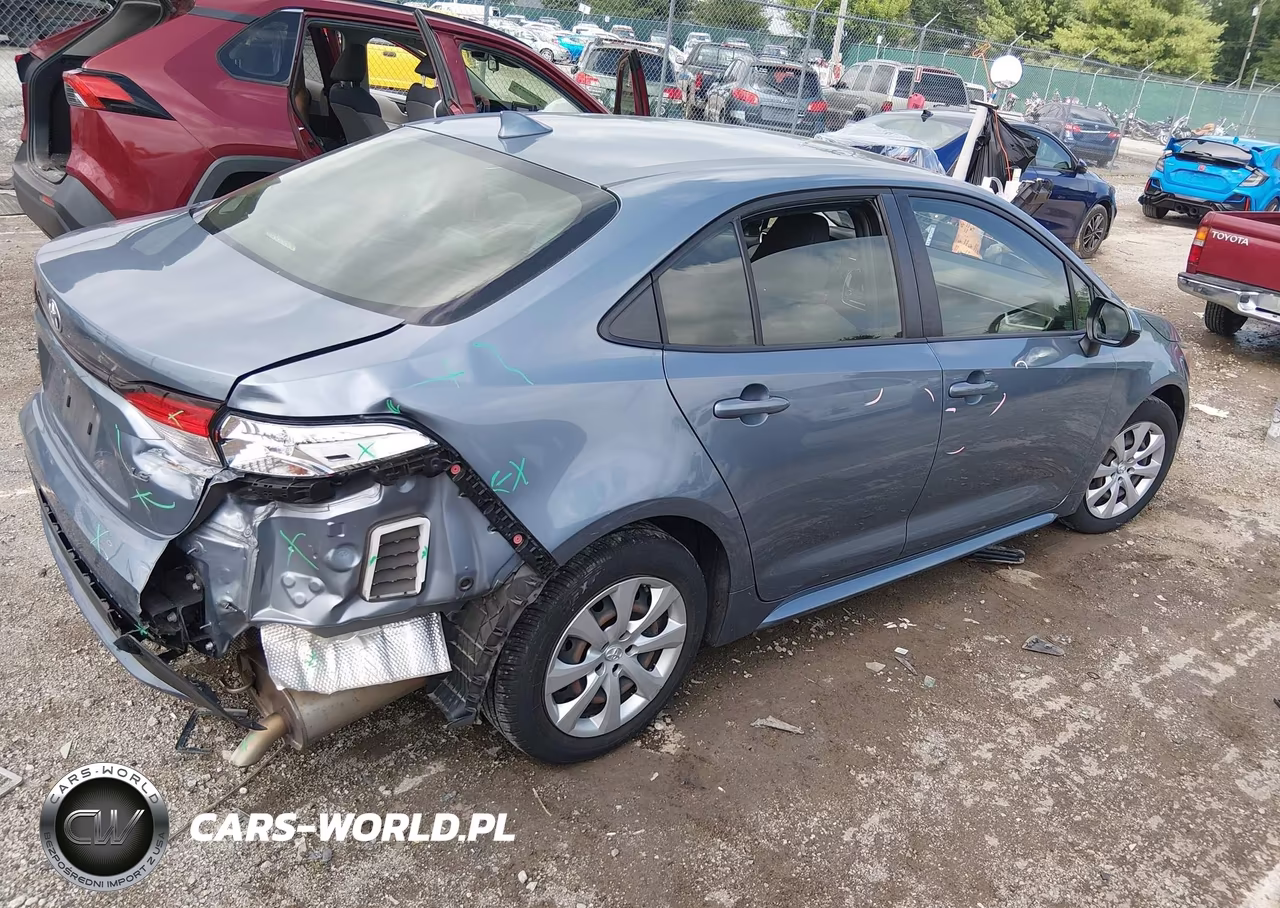 2021 Toyota Corolla Le VIN:JTDEPMAE8MJ159318 - 4