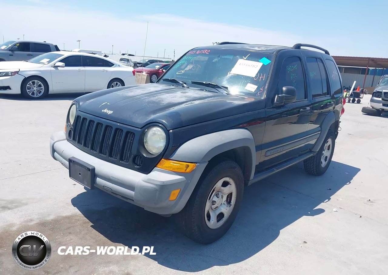 2007 Jeep Liberty Sport VIN:1J4GK48K67W590907 - 2