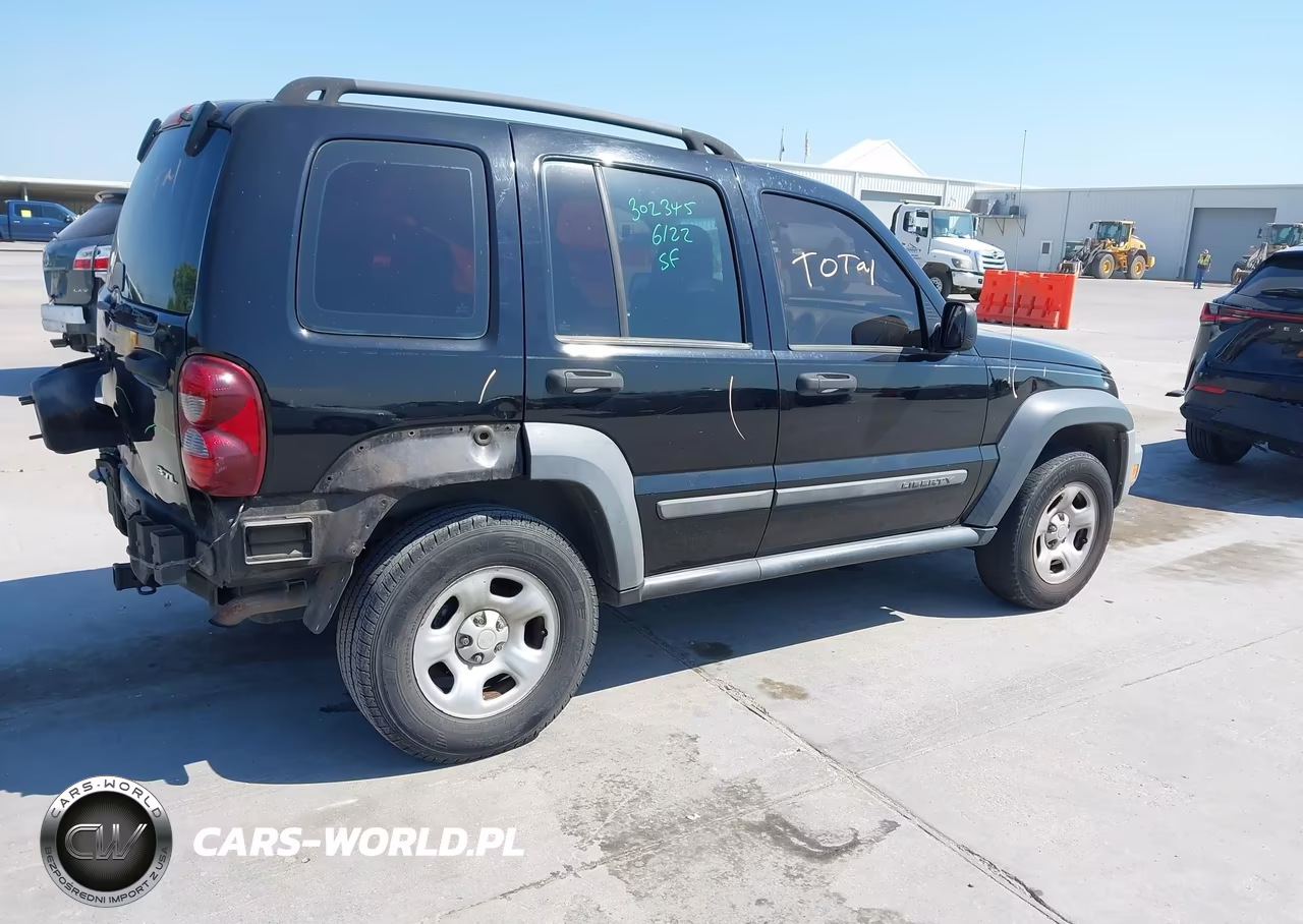 2007 Jeep Liberty Sport VIN:1J4GK48K67W590907 - 4