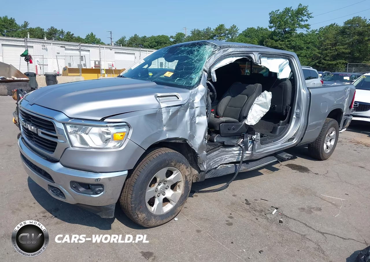 2019 Ram 1500 Big Horn-Lone Star 4X4 6'4 Box VIN:1C6SRFMT6KN756919 - 2