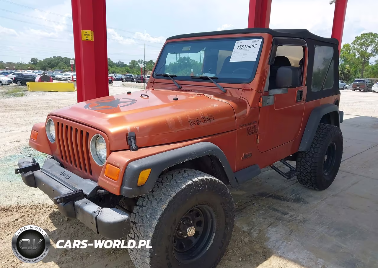 2000 Jeep Wrangler Se VIN:1J4FA29P4YP800994 - 2