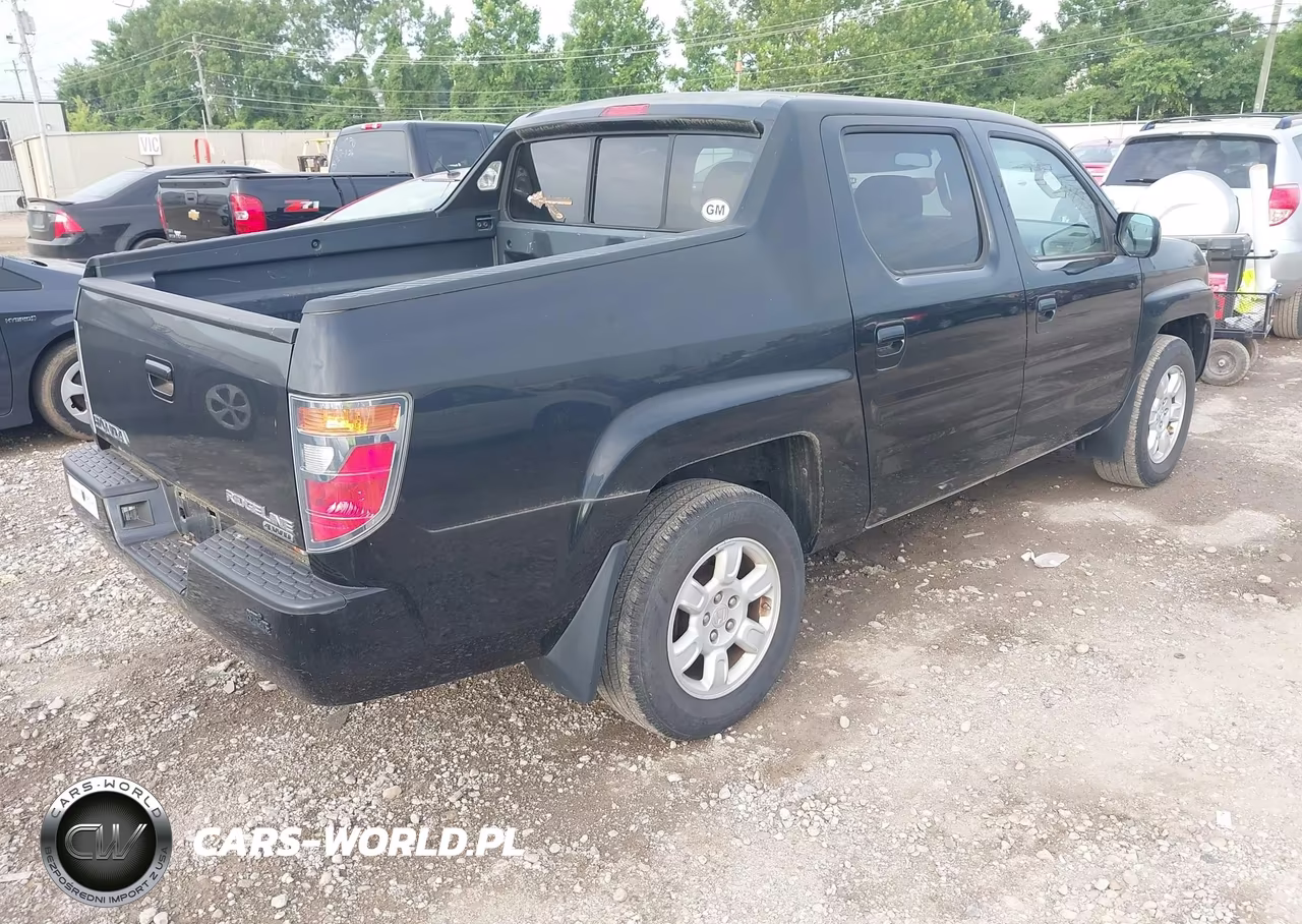 2006 Honda Ridgeline Rts VIN:2HJYK16476H575662 - 4