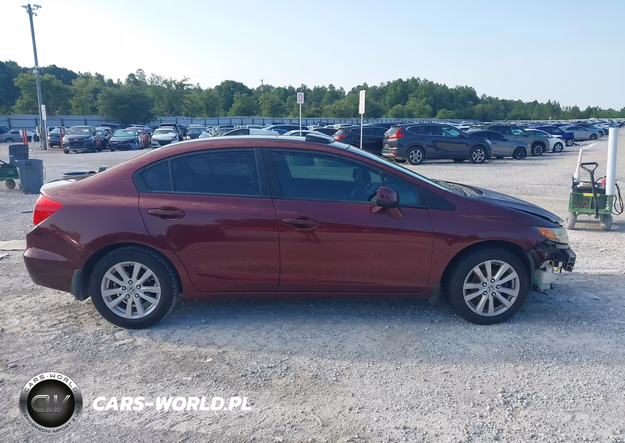 2012 Honda Civic Ex-L VIN:19XFB2F95CE030600 - 14