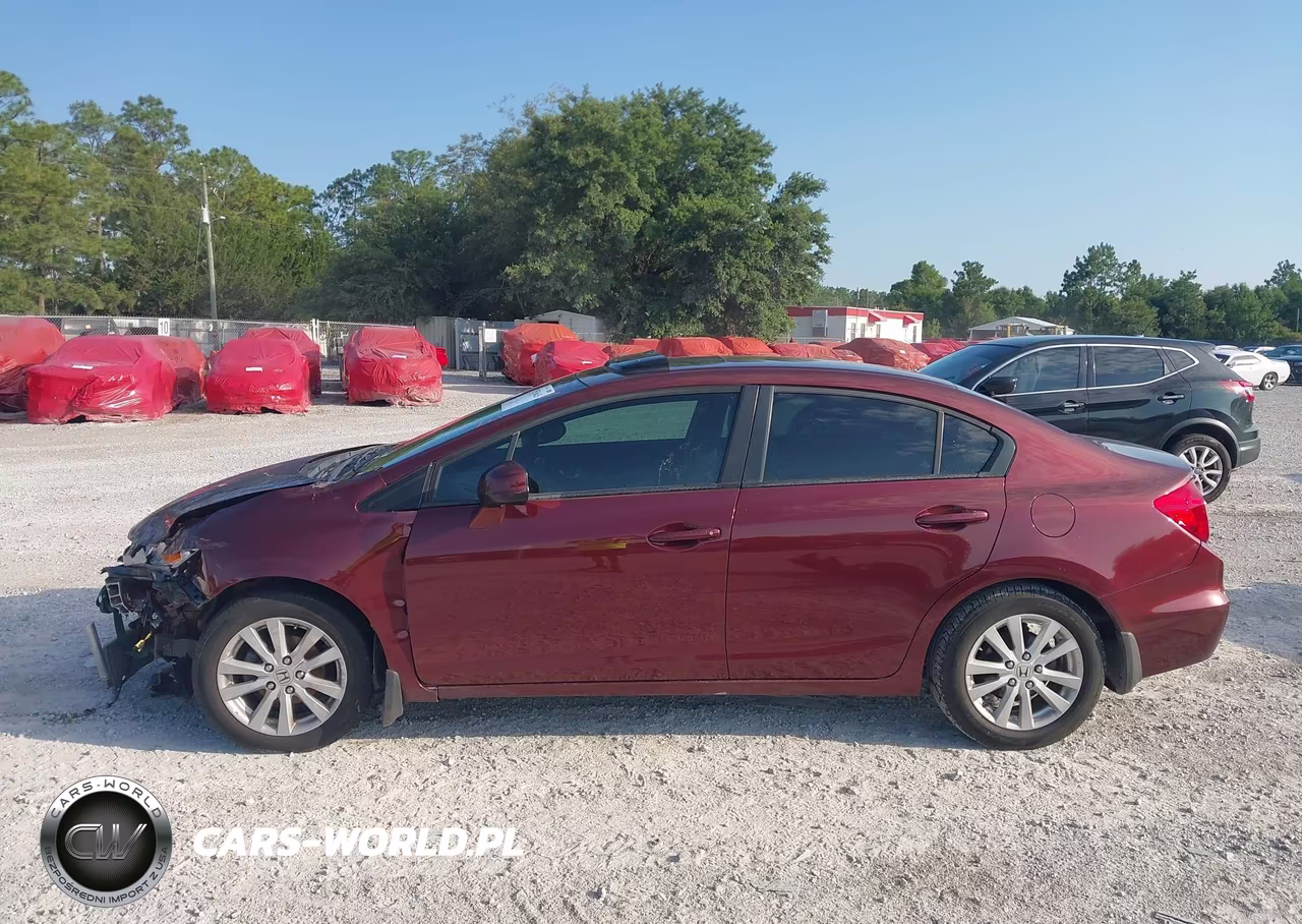 2012 Honda Civic Ex-L VIN:19XFB2F95CE030600 - 15