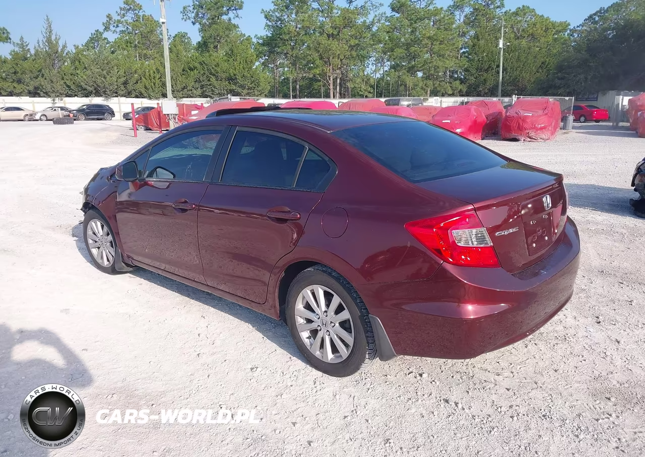 2012 Honda Civic Ex-L VIN:19XFB2F95CE030600 - 3