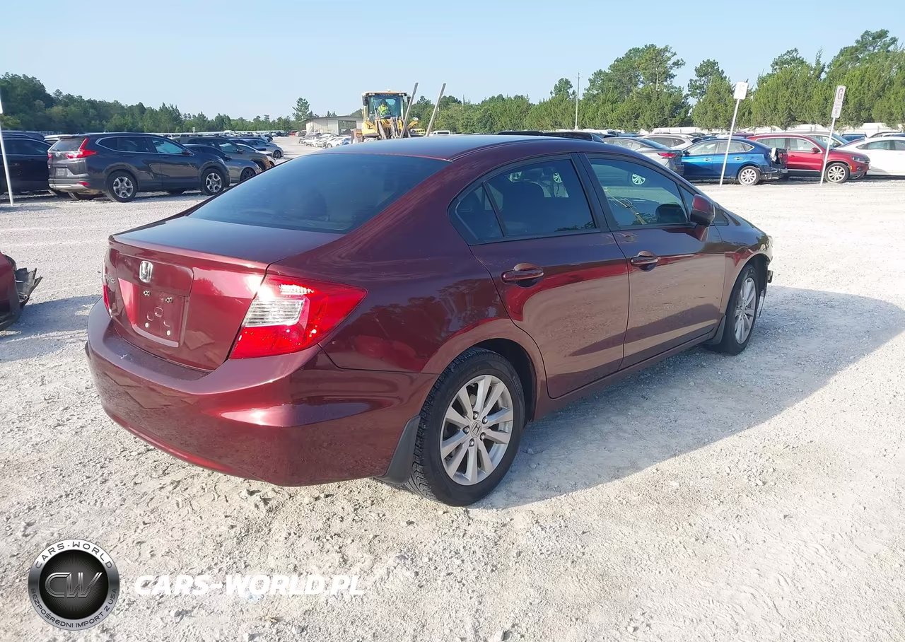 2012 Honda Civic Ex-L VIN:19XFB2F95CE030600 - 4