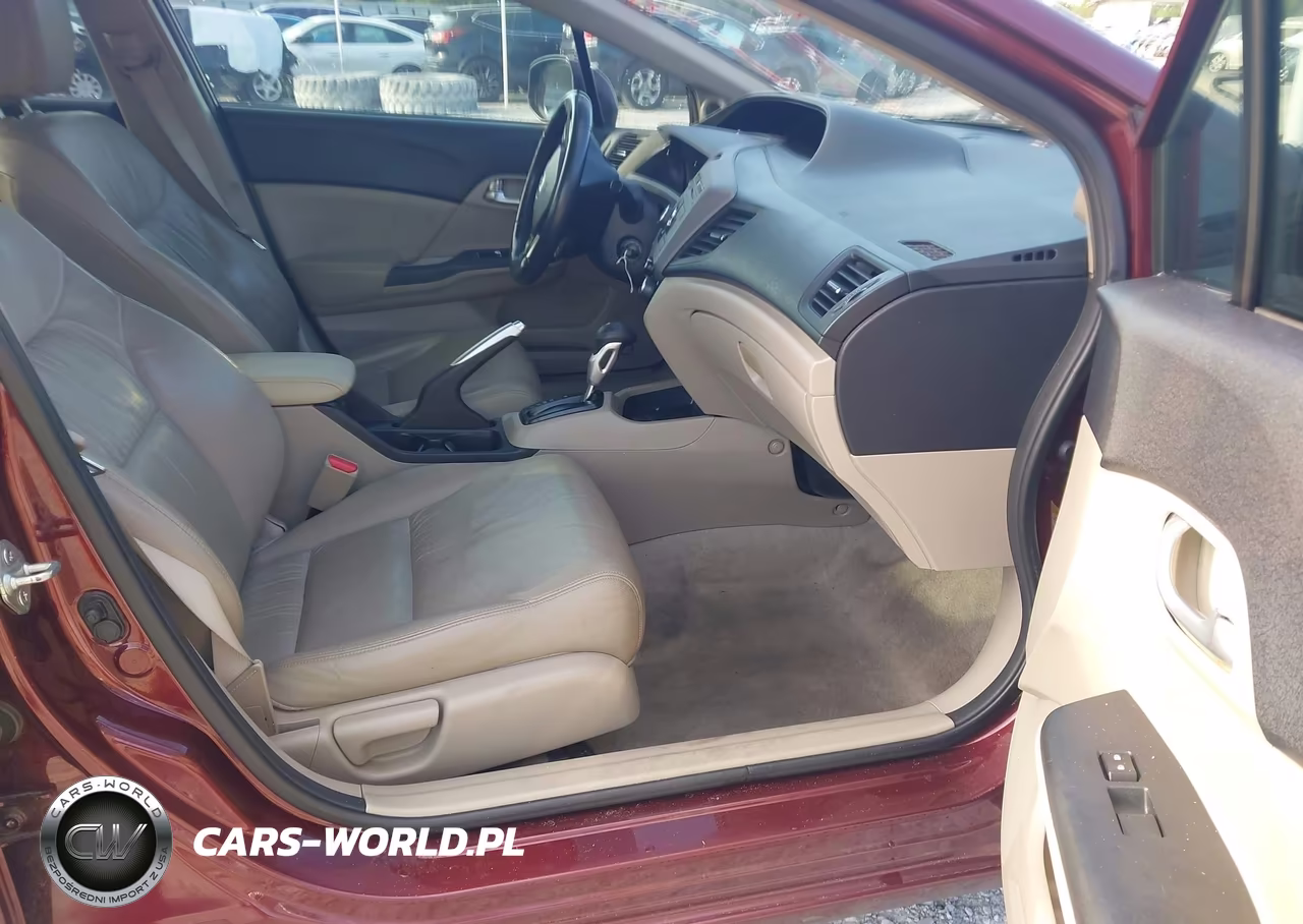 2012 Honda Civic Ex-L VIN:19XFB2F95CE030600 - 5