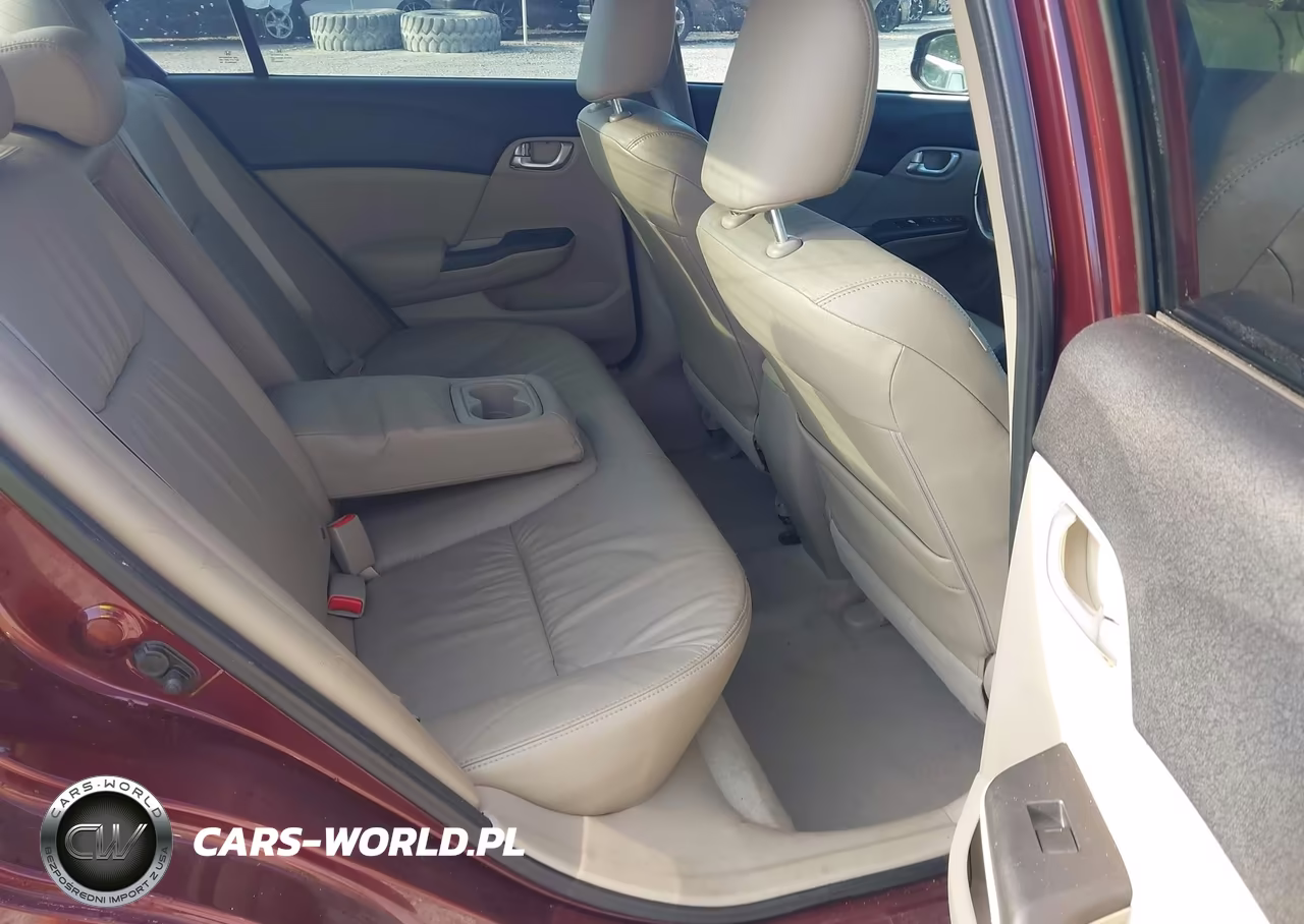 2012 Honda Civic Ex-L VIN:19XFB2F95CE030600 - 8