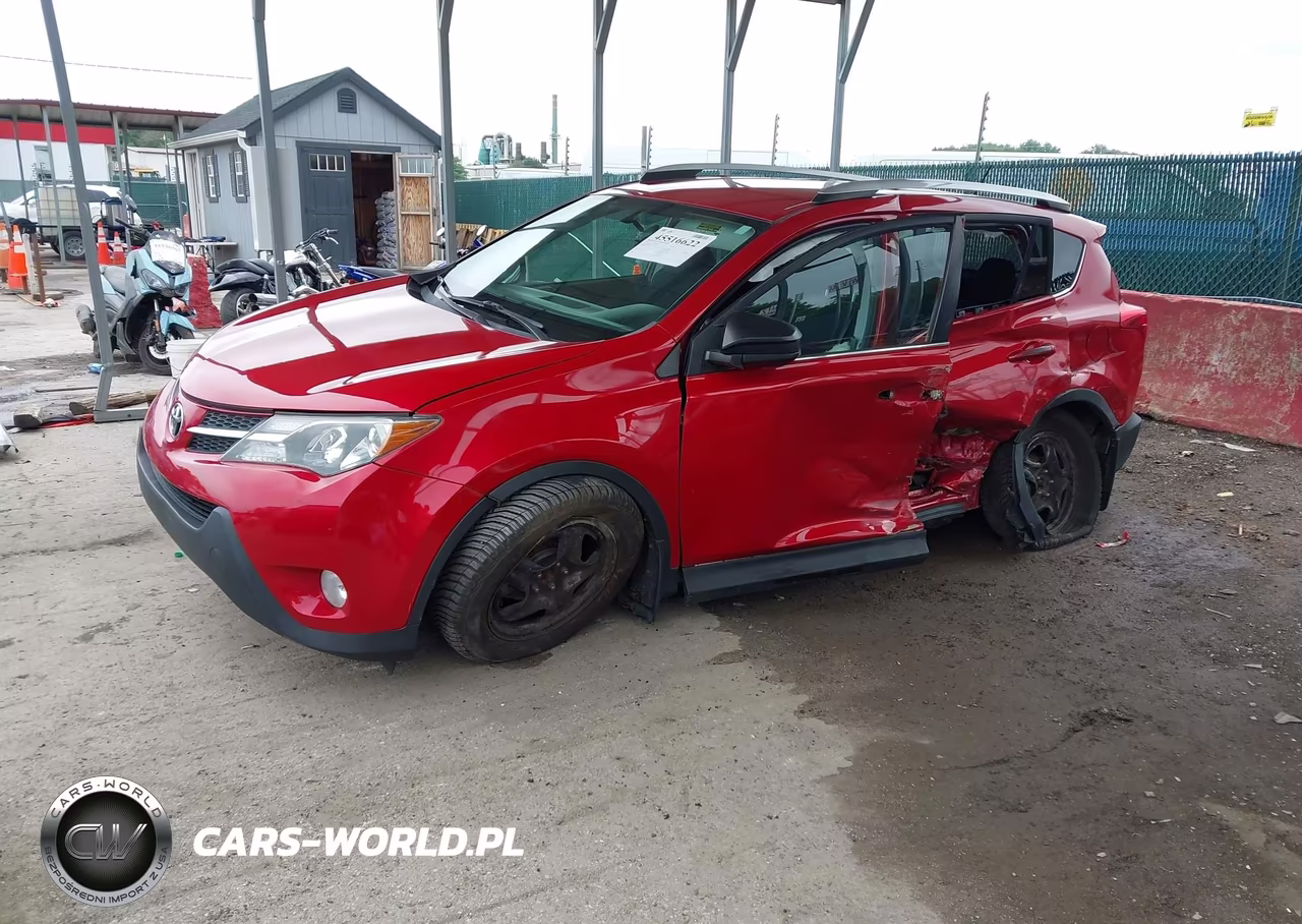 2015 Toyota Rav4 Le VIN:2T3BFREV5FW393448 - 2