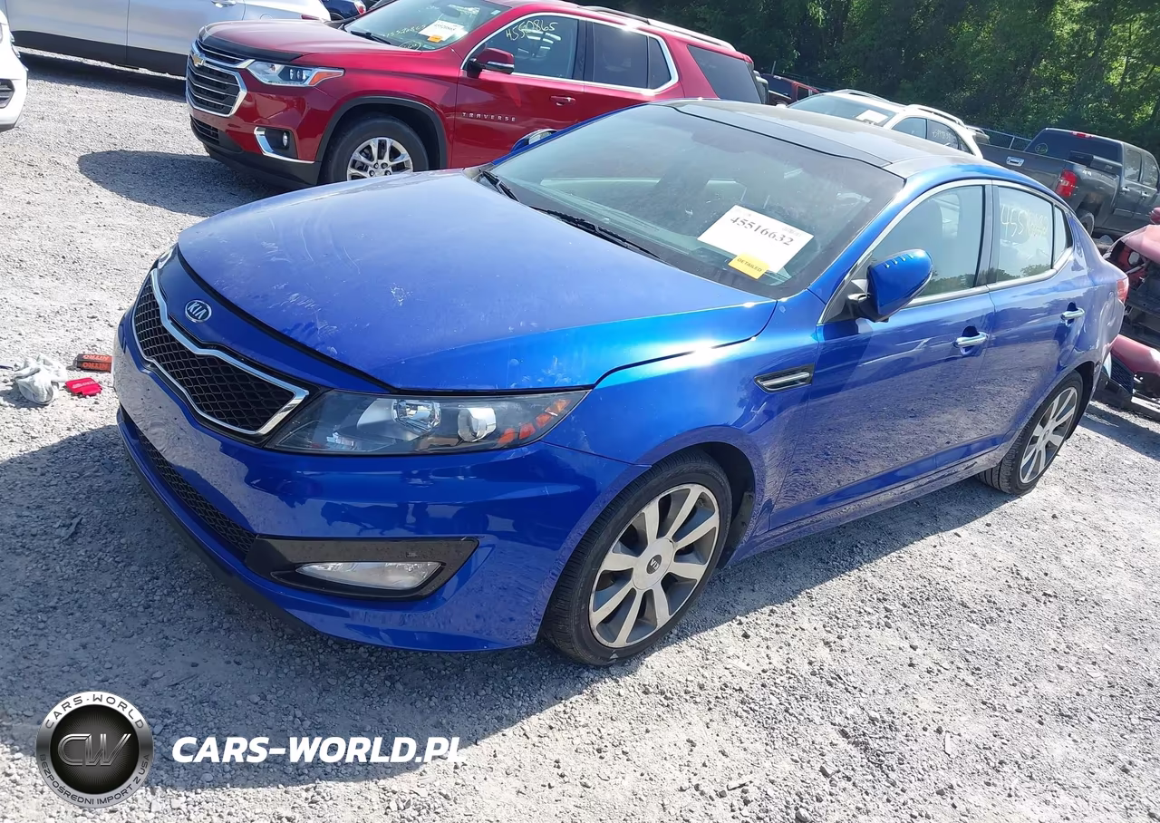 2012 Kia Optima Sx VIN:5XXGR4A60CG072107 - 2
