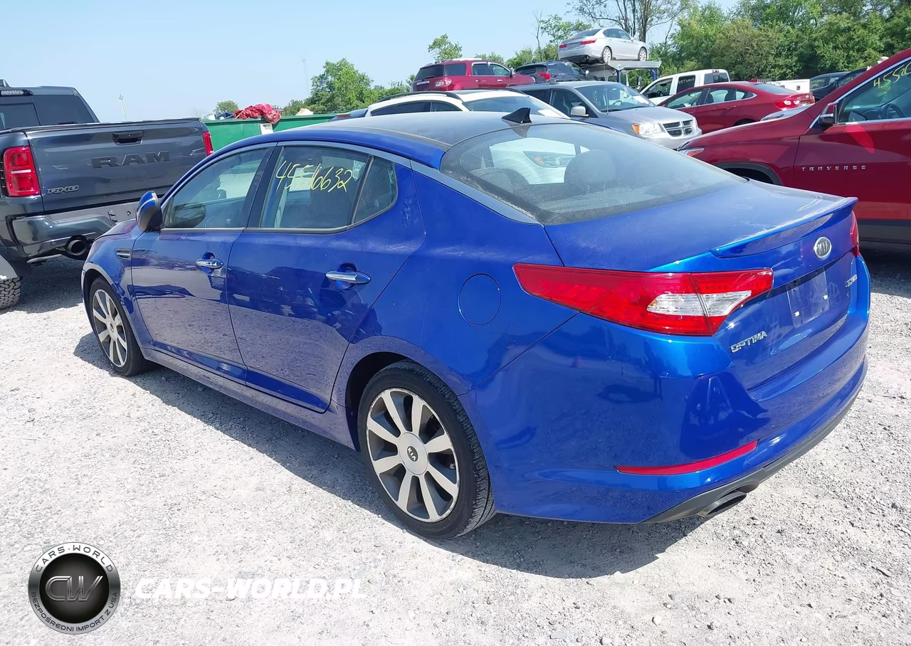 2012 Kia Optima Sx VIN:5XXGR4A60CG072107 - 3