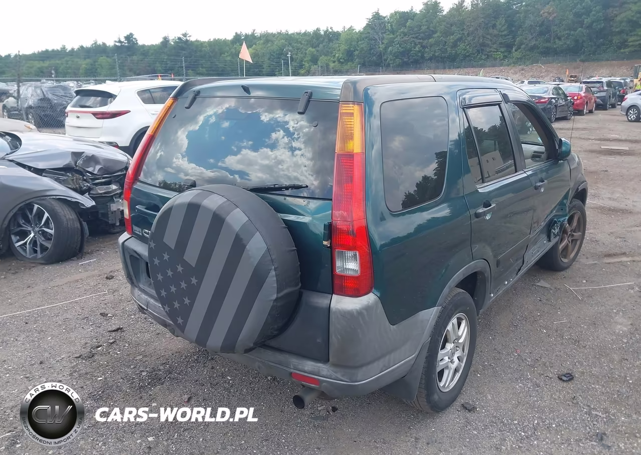 2002 Honda Cr-V Ex VIN:SHSRD788X2U005637 - 4