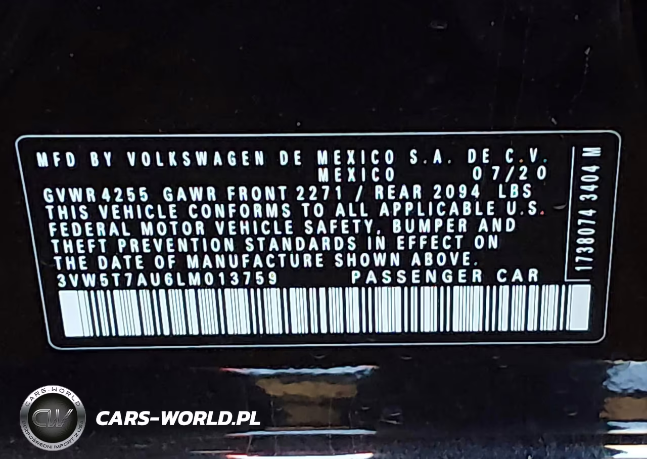 2020 Volkswagen Golf Gti 2.0T Autobahn-2.0T S-2.0T Se VIN:3VW5T7AU6LM013759 - 9
