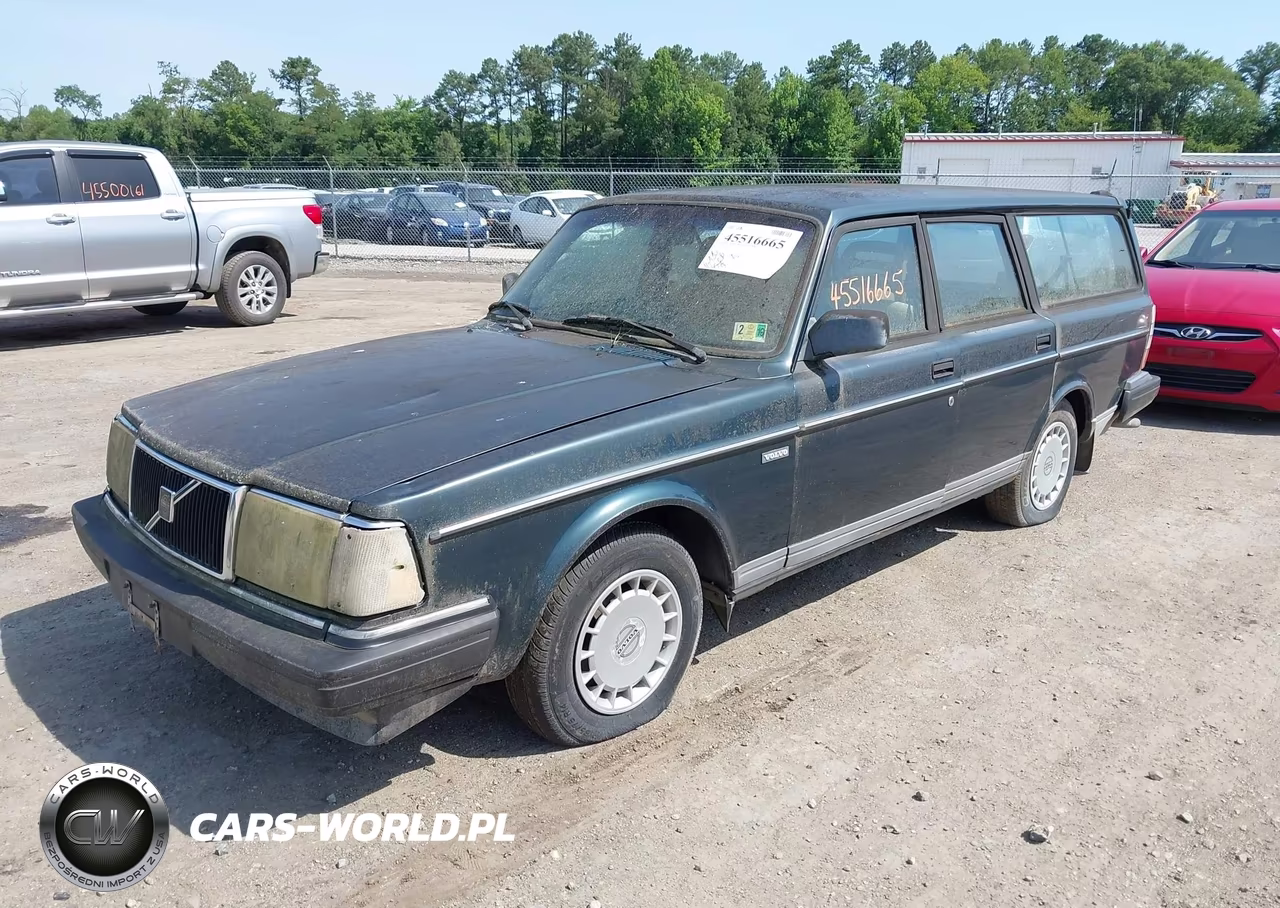 1993 Volvo 240 VIN:YV1AW8803P1955587 - 2