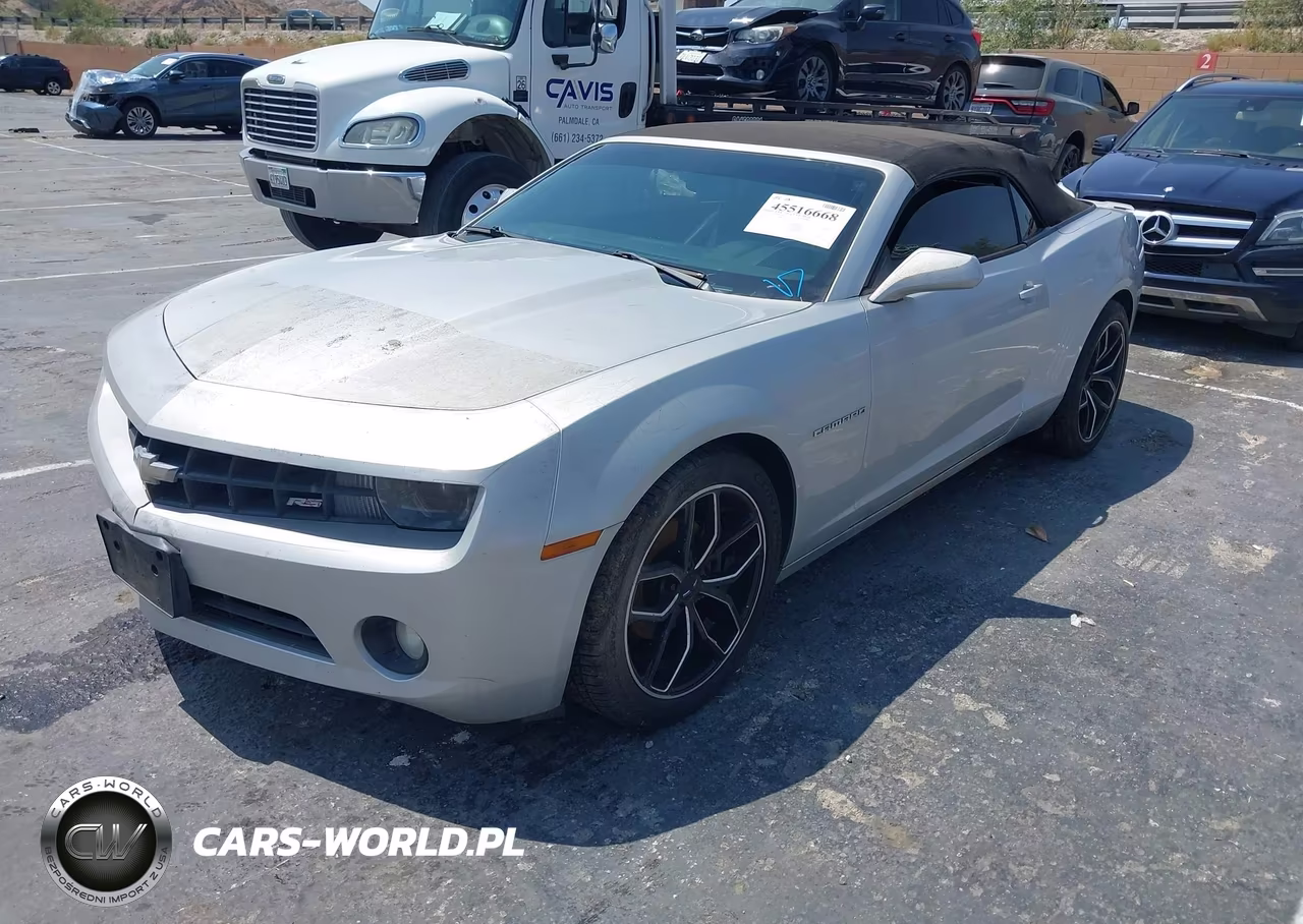 2012 Chevrolet Camaro 1Lt VIN:2G1FF3D30C9129986 - 2
