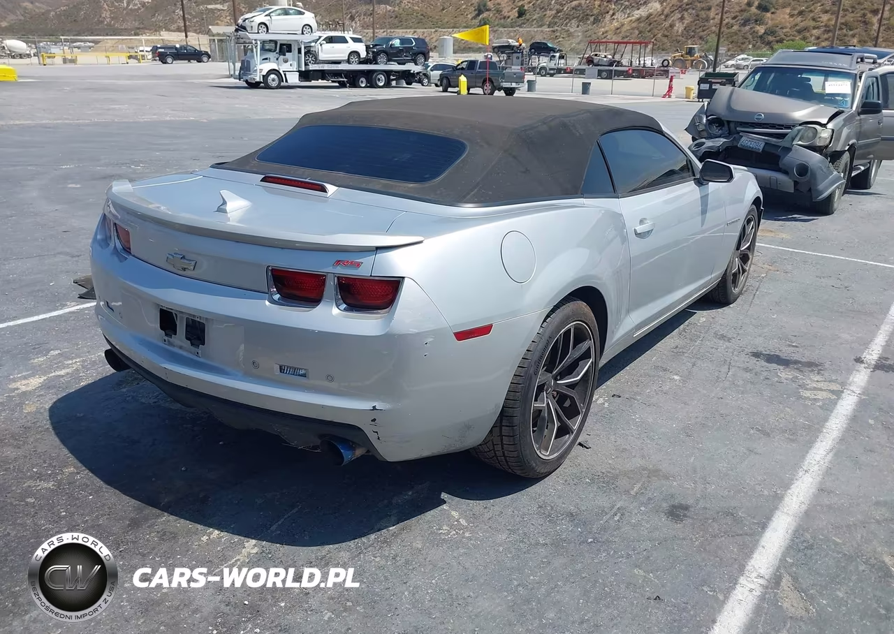 2012 Chevrolet Camaro 1Lt VIN:2G1FF3D30C9129986 - 4