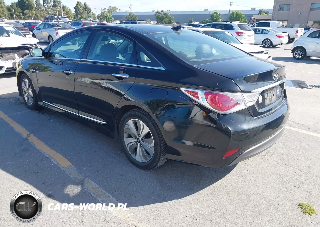 2014 Hyundai Sonata Hybrid Limited VIN:KMHEC4A42EA107490 - 3