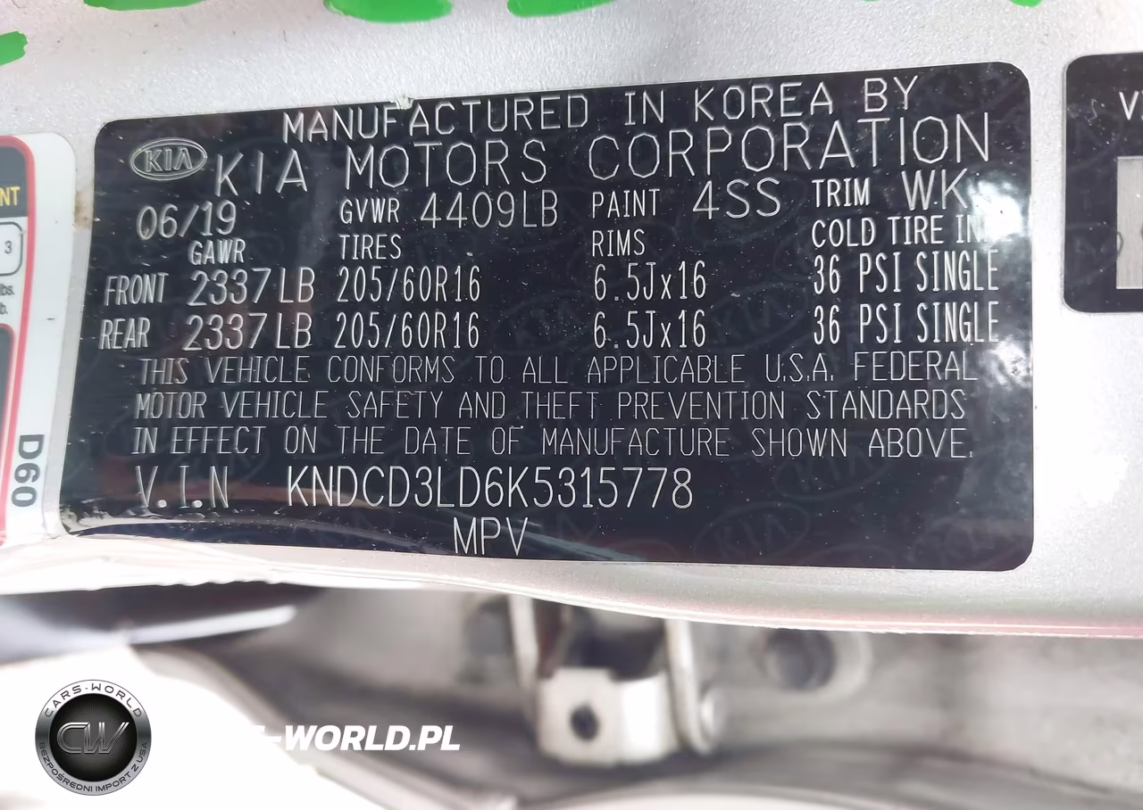 2019 Kia Niro Plug-In Hybrid Ex VIN:KNDCD3LD6K5315778 - 9