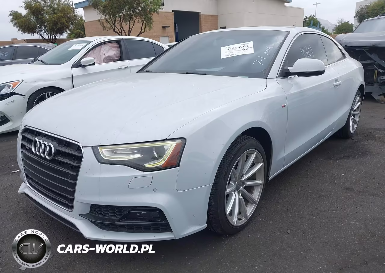 2017 Audi A5 Sport VIN:WAUD2AFR1HA001376 - 2