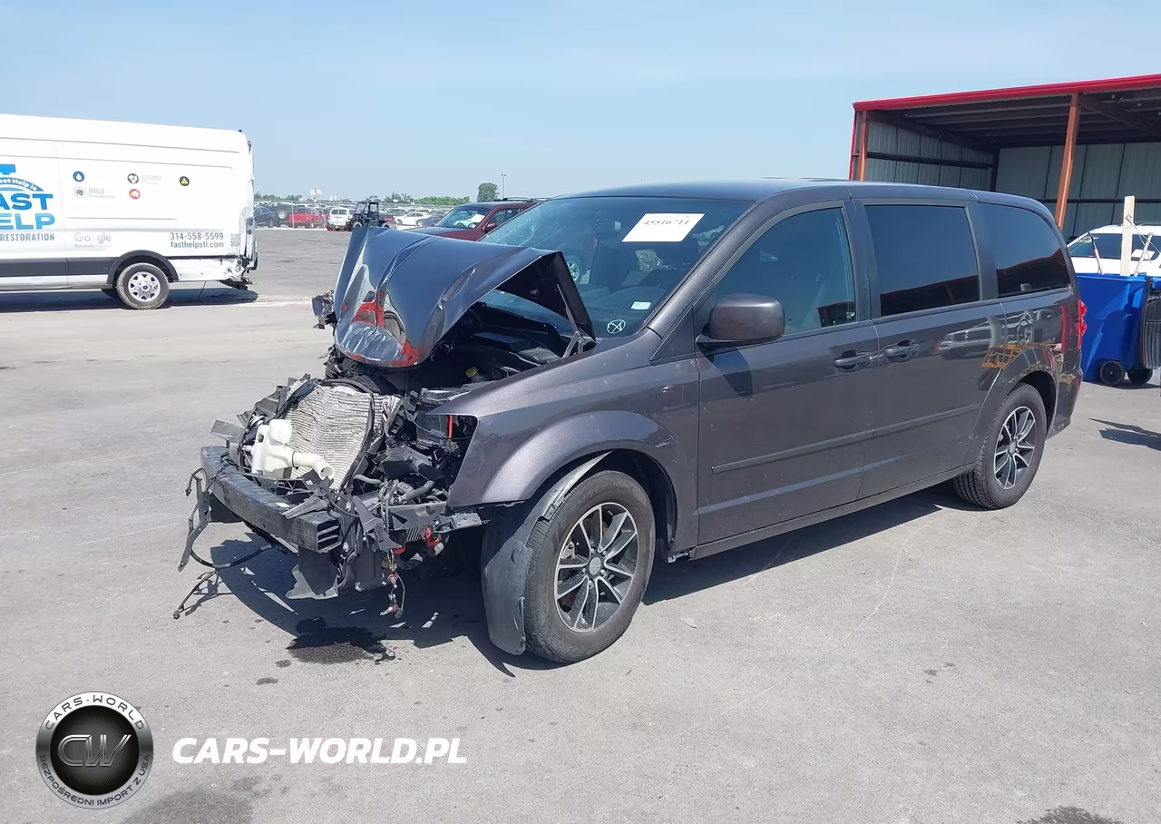 2016 Dodge Grand Caravan Se Plus VIN:2C4RDGBG5GR196516 - 2