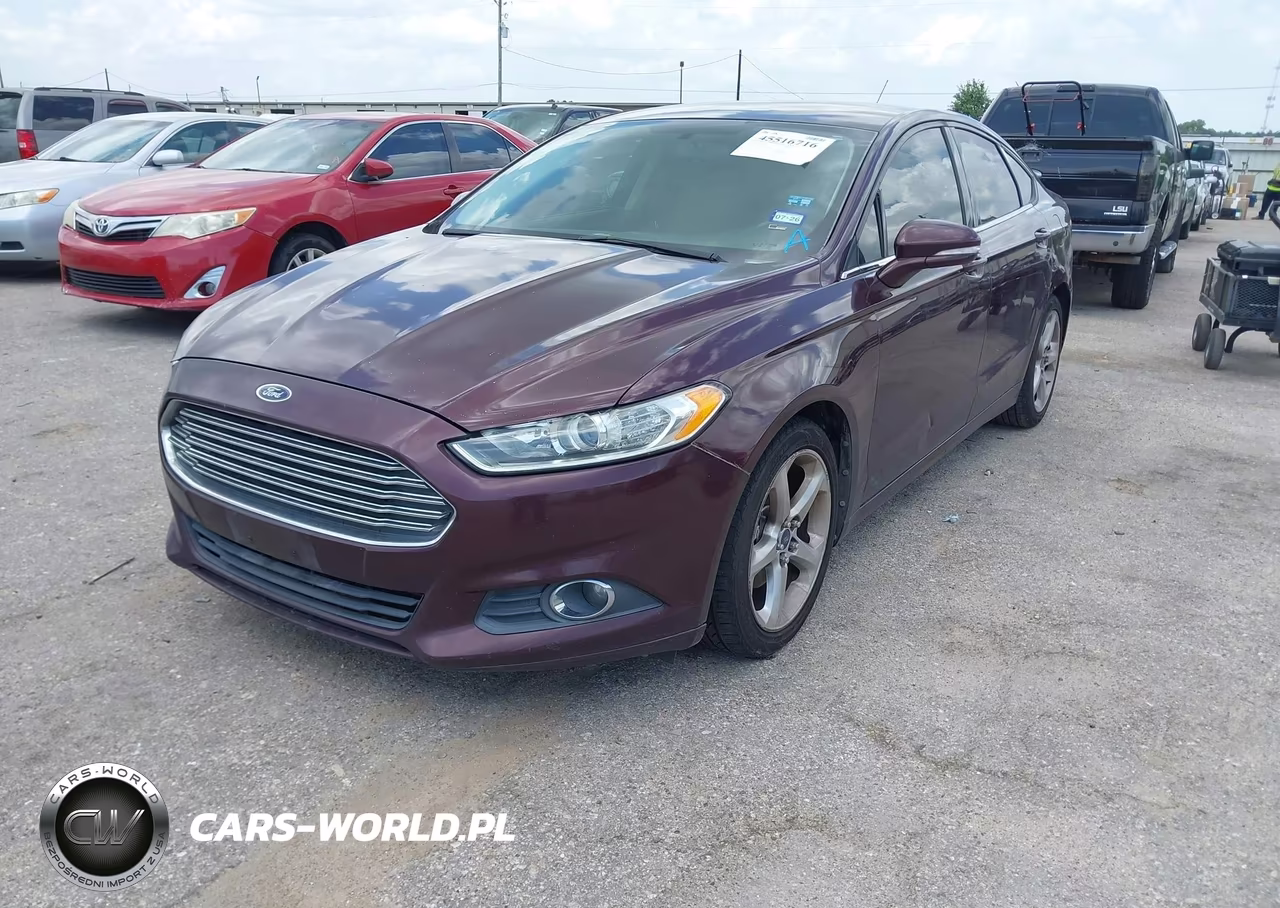 2013 Ford Fusion Se VIN:3FA6P0HR7DR278754 - 2