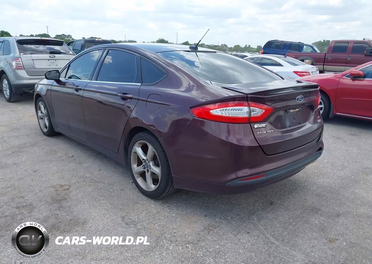 2013 Ford Fusion Se VIN:3FA6P0HR7DR278754 - 3