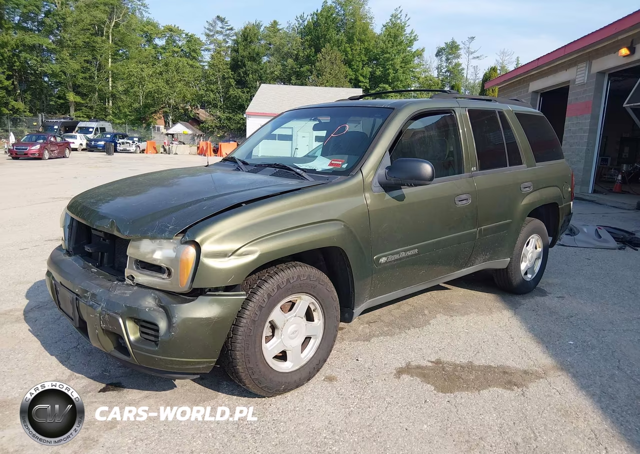 2002 Chevrolet Trailblazer Ls VIN:1GNDT13S122189204 - 2