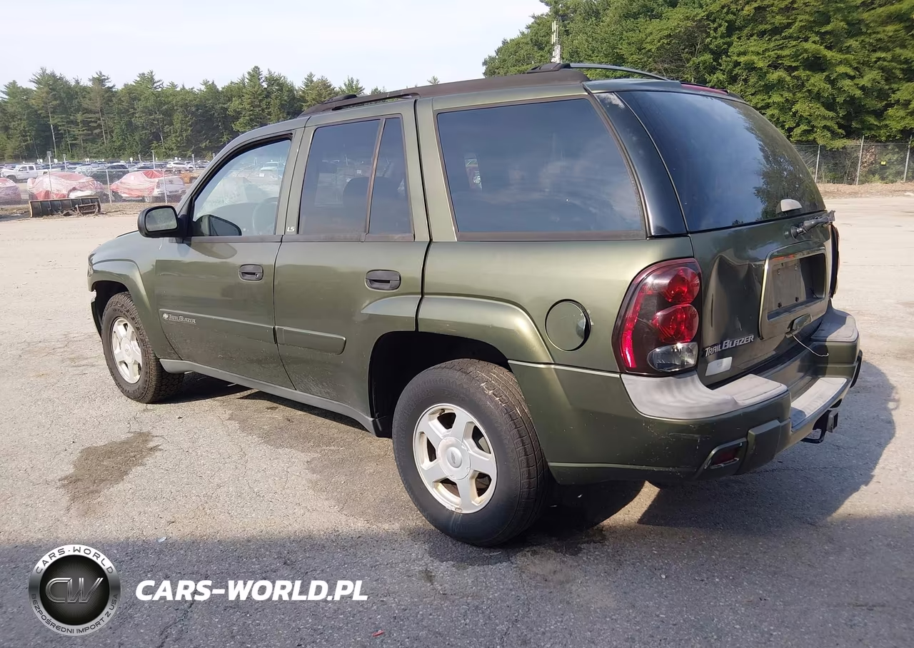 2002 Chevrolet Trailblazer Ls VIN:1GNDT13S122189204 - 3