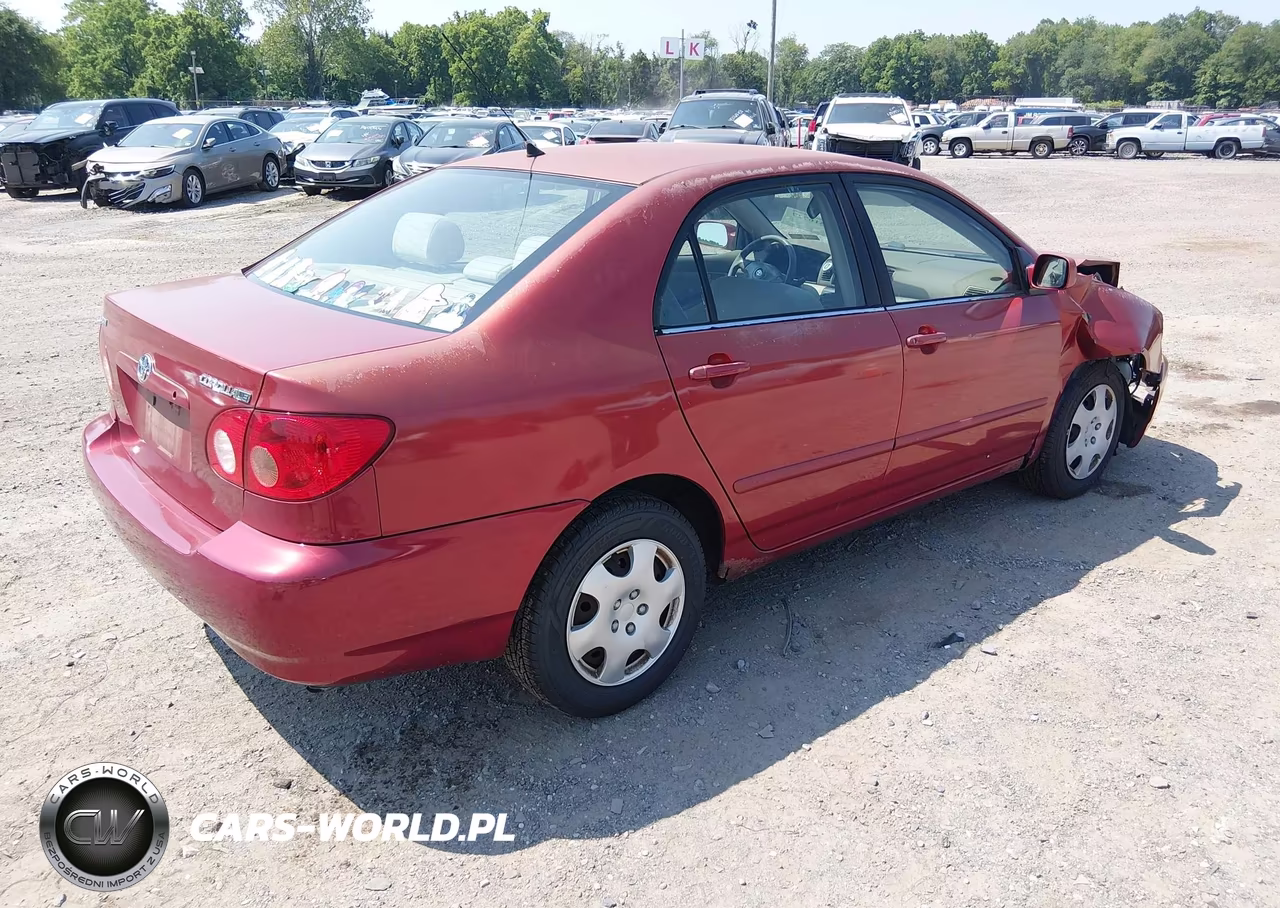 2005 Toyota Corolla Le VIN:1NXBR32E45Z385518 - 4