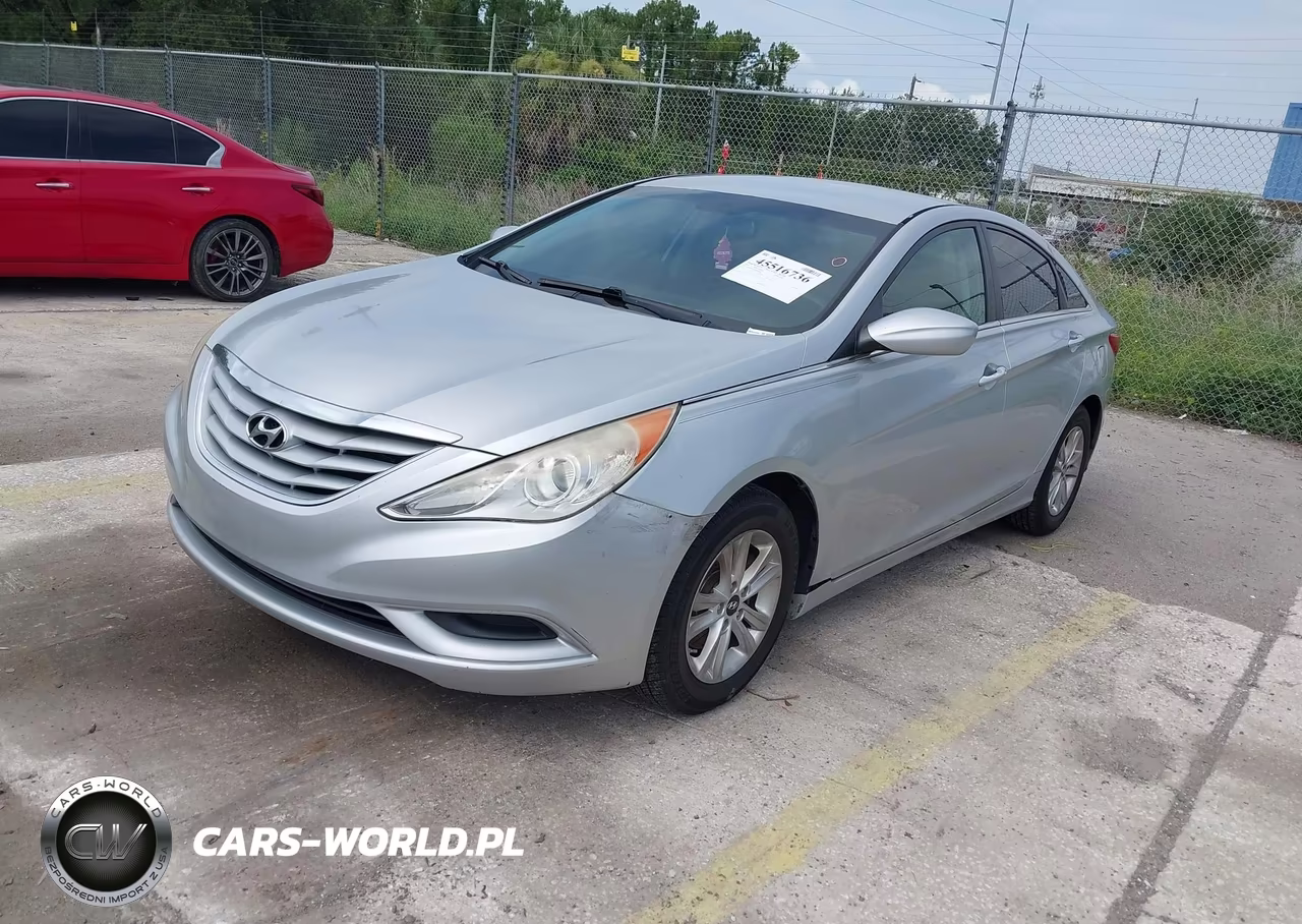 2013 Hyundai Sonata Gls VIN:5NPEB4AC5DH654887 - 2