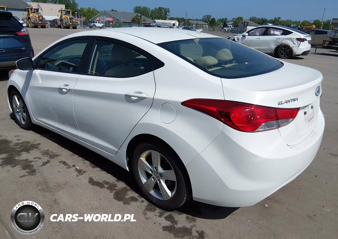 2013 Hyundai Elantra Gls VIN:5NPDH4AE5DH295519 - 2