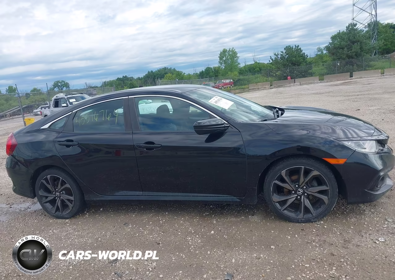 2019 Honda Civic Sport VIN:19XFC2E85KE003272 - 13