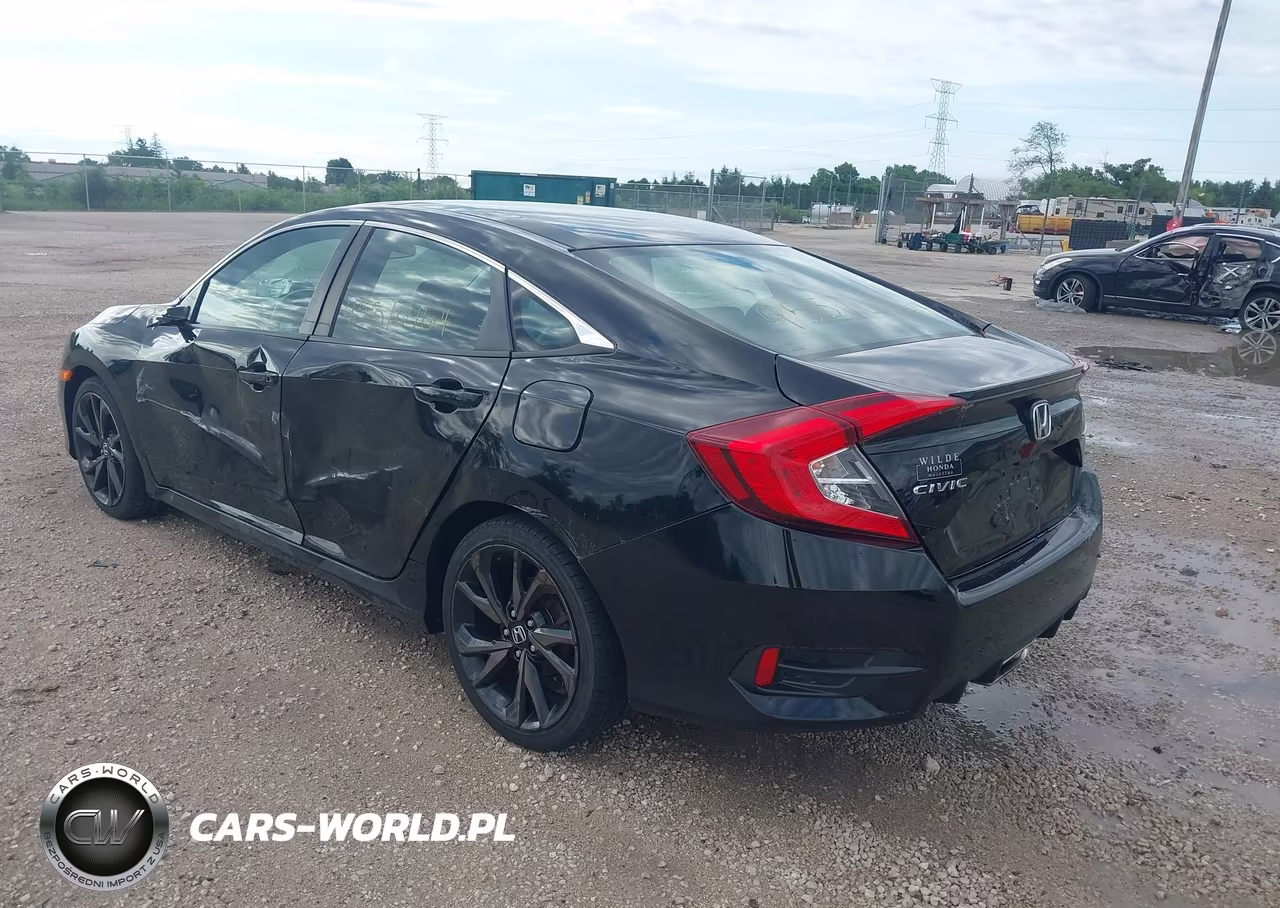 2019 Honda Civic Sport VIN:19XFC2E85KE003272 - 3
