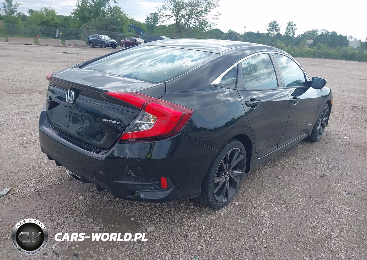 2019 Honda Civic Sport VIN:19XFC2E85KE003272 - 4