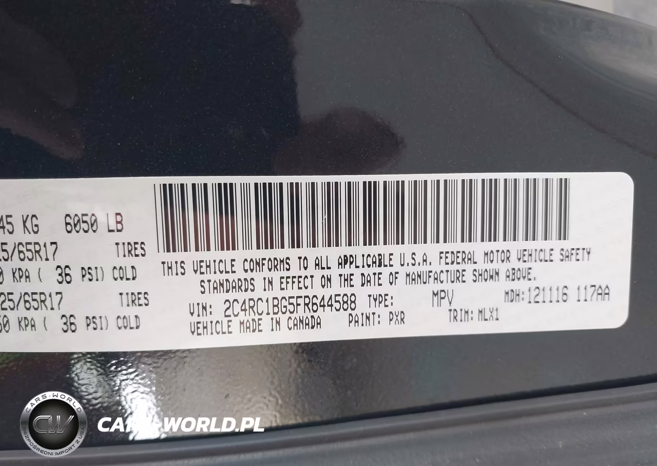 2015 Chrysler Town & Country Touring VIN:2C4RC1BG5FR644588 - 9