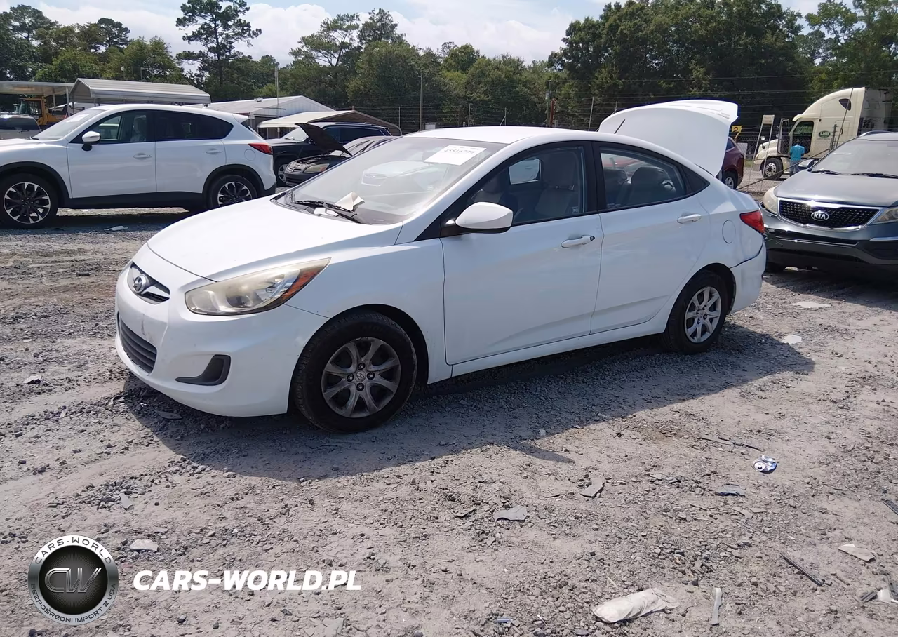 2014 Hyundai Accent Gls VIN:KMHCT4AE3EU757086 - 2