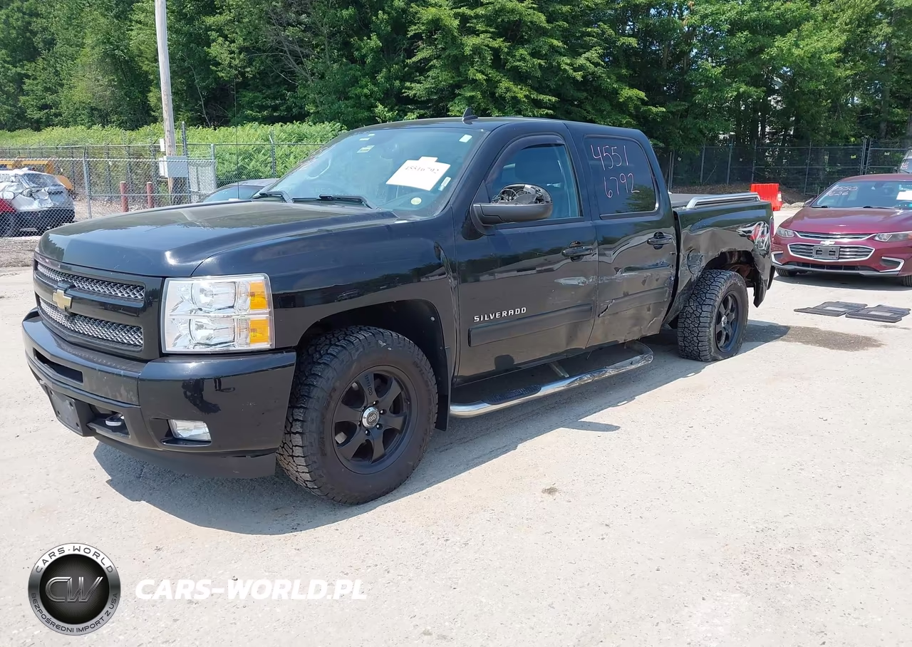 2010 Chevrolet Silverado 1500 Ltz VIN:3GCRKTE31AG206382 - 2