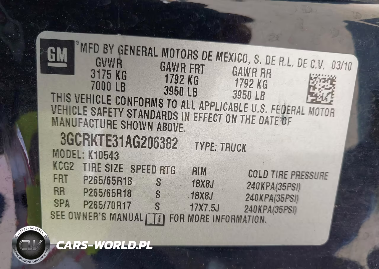 2010 Chevrolet Silverado 1500 Ltz VIN:3GCRKTE31AG206382 - 9