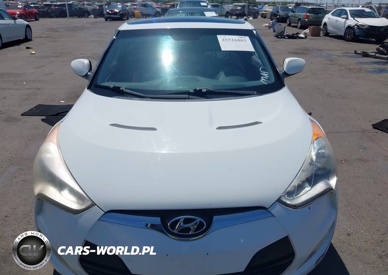 2012 Hyundai Veloster Base W-Gray VIN:KMHTC6AD5CU047137 - 12