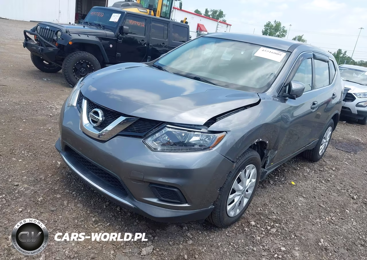 2016 Nissan Rogue S-Sl-Sv VIN:KNMAT2MV6GP697382 - 2