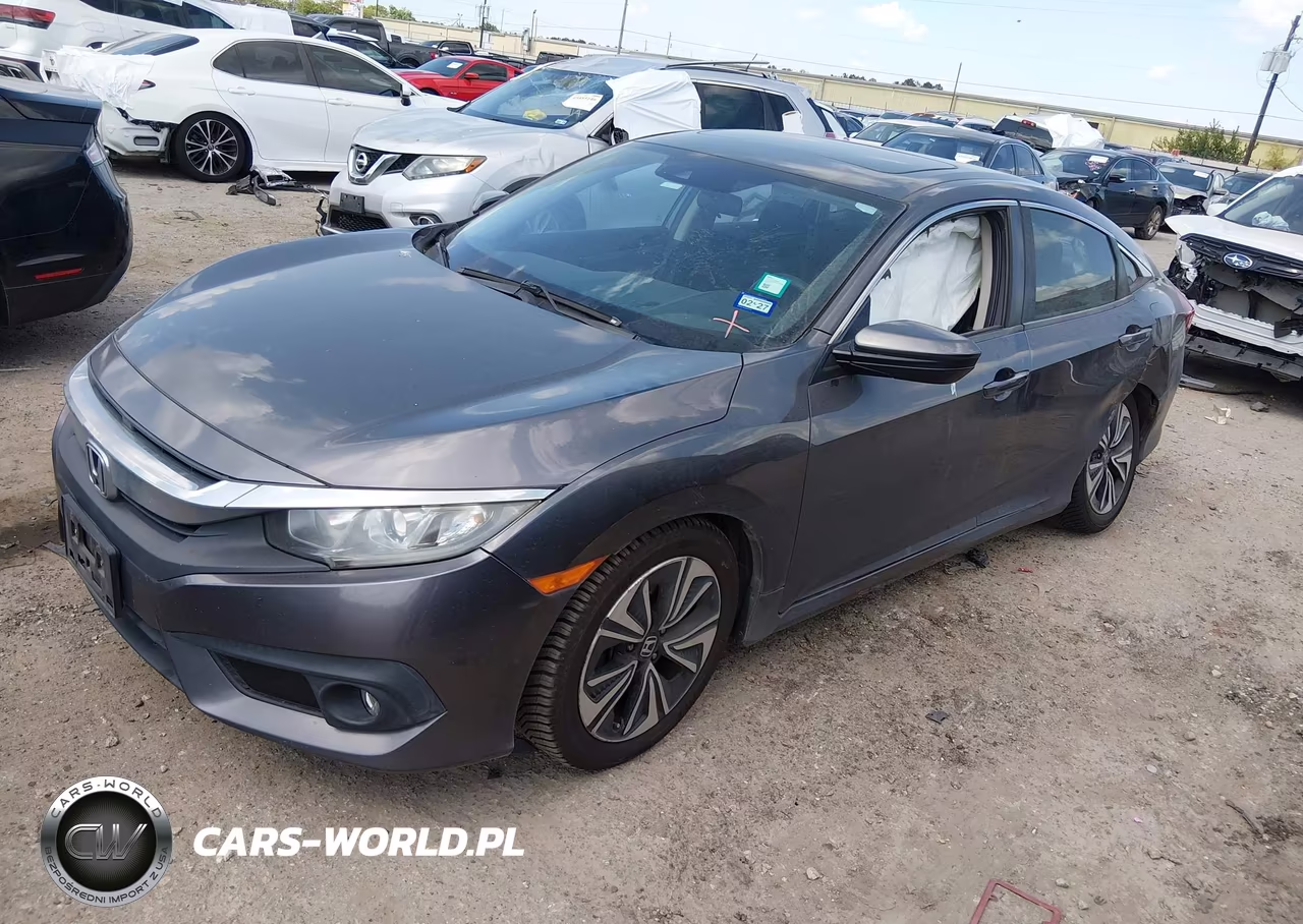 2016 Honda Civic Ex-T VIN:19XFC1F46GE040697 - 2