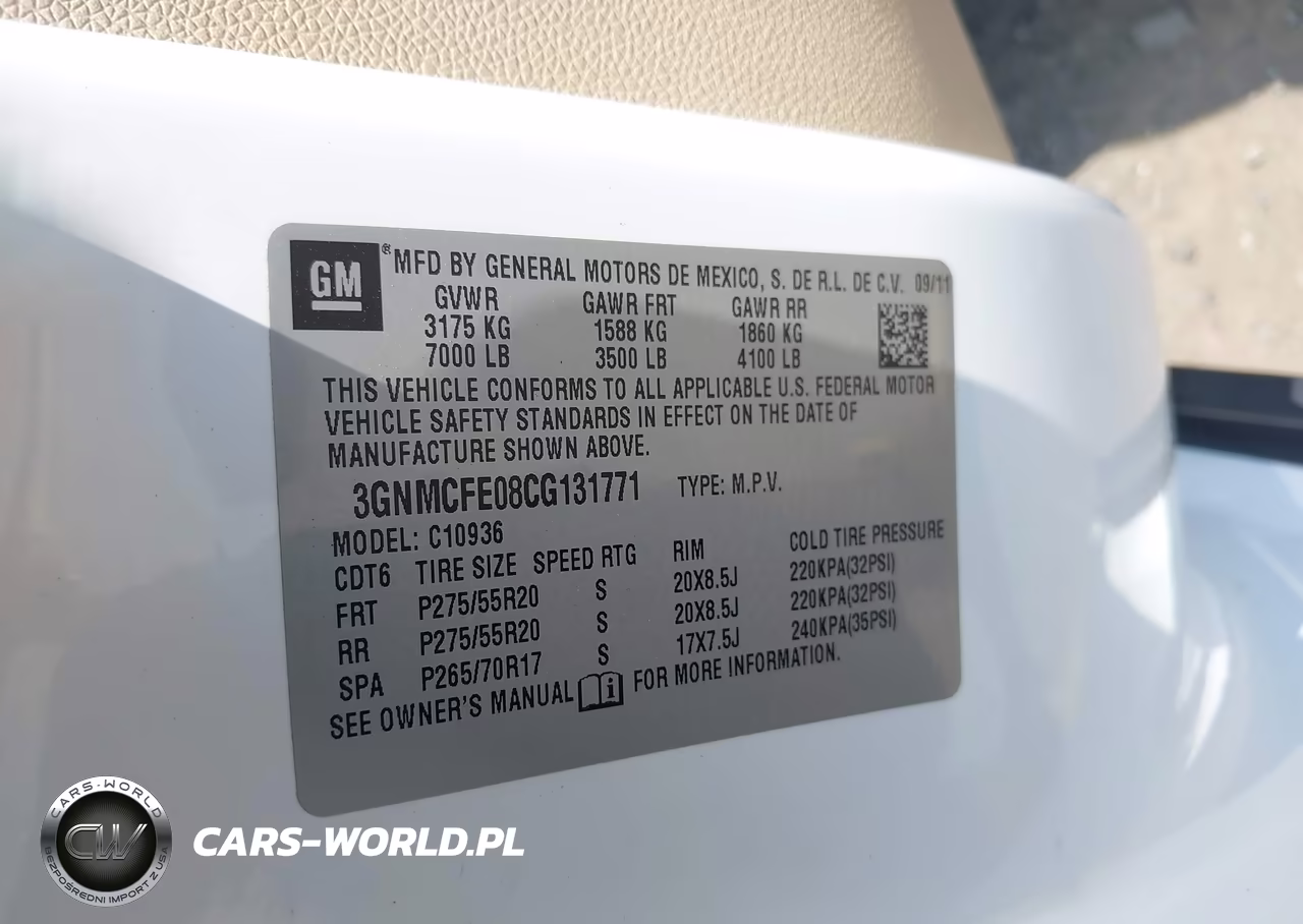 2012 Chevrolet Avalanche Lt VIN:3GNMCFE08CG131771 - 9