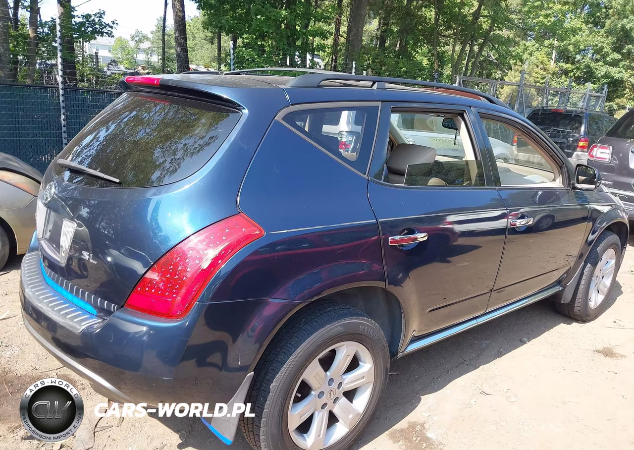 2006 Nissan Murano Sl VIN:JN8AZ08W86W541231 - 4