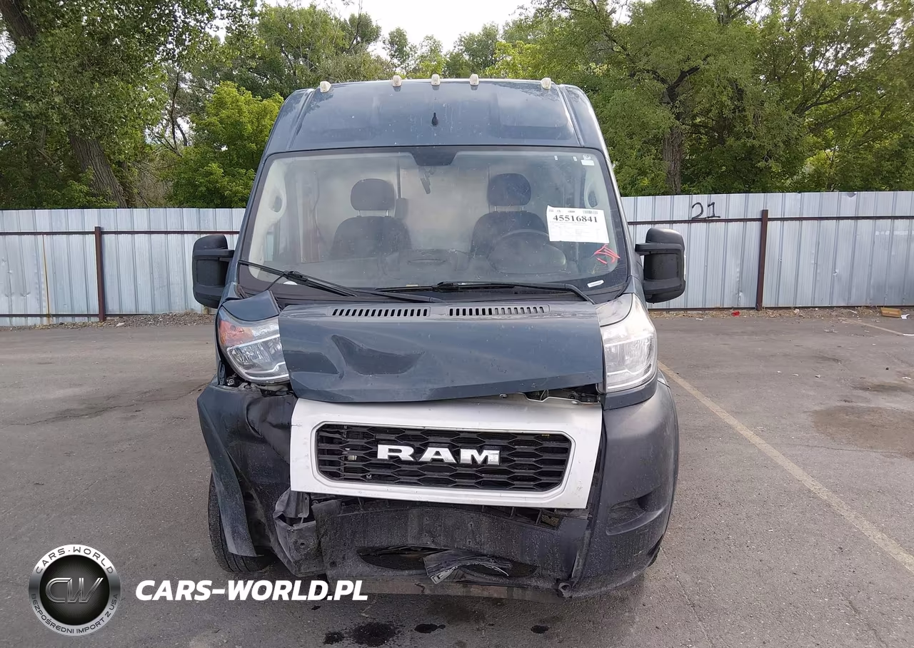 2020 Ram Promaster 3500 Cargo Van High Roof 159 Wb Ext VIN:3C6URVJG2LE113063 - 12