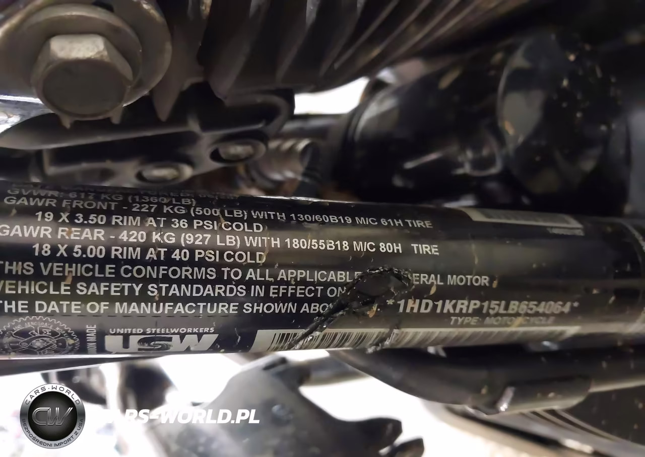 2020 Harley-Davidson Flhxs VIN:1HD1KRP15LB654064 - 10