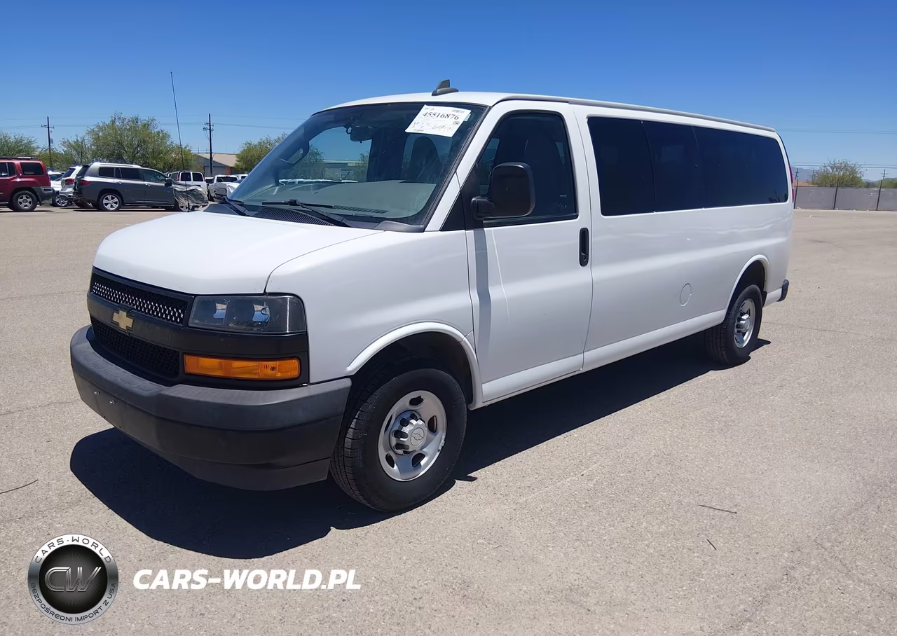2019 Chevrolet Express 3500 Ls VIN:1GAZGNFG0K1323491 - 2