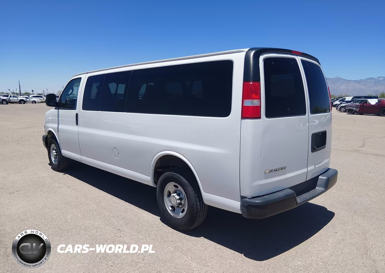2019 Chevrolet Express 3500 Ls VIN:1GAZGNFG0K1323491 - 3